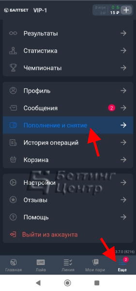 Вывод денег Балтбет - картинка 9