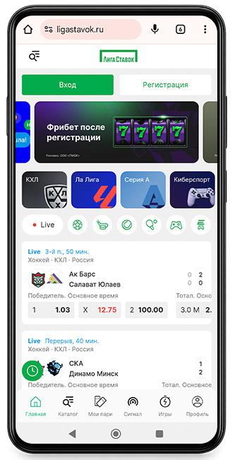 БК Лига Ставок - картинка 2