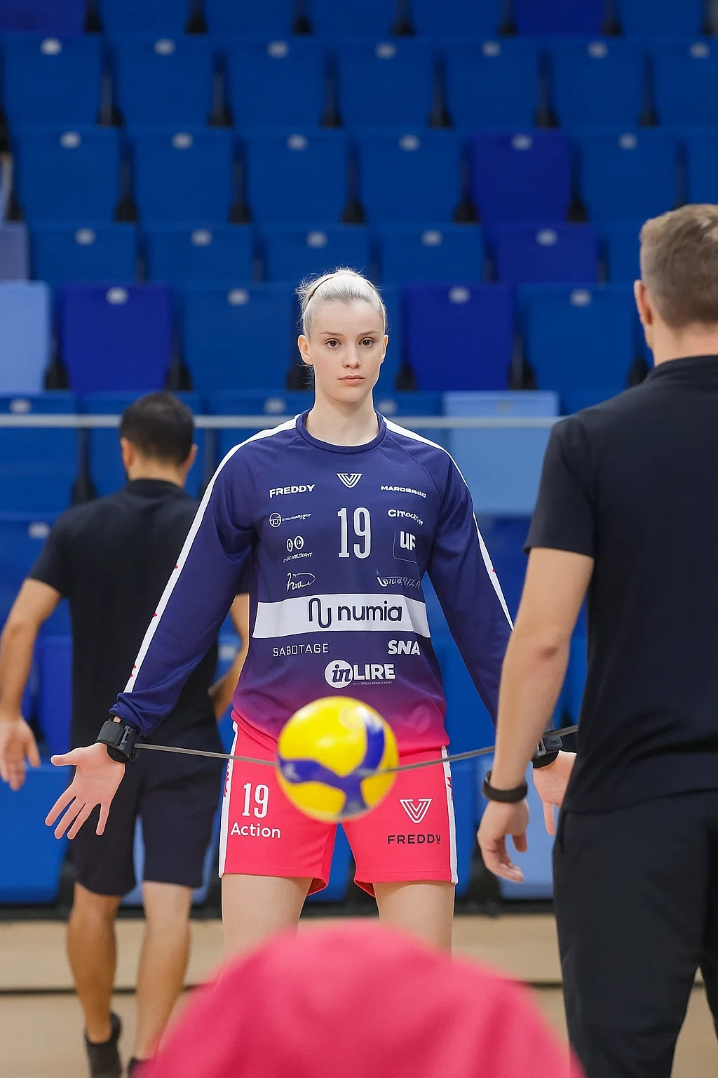 Российская волейболистка провела дебютный матч за миланский клуб в Серии A1