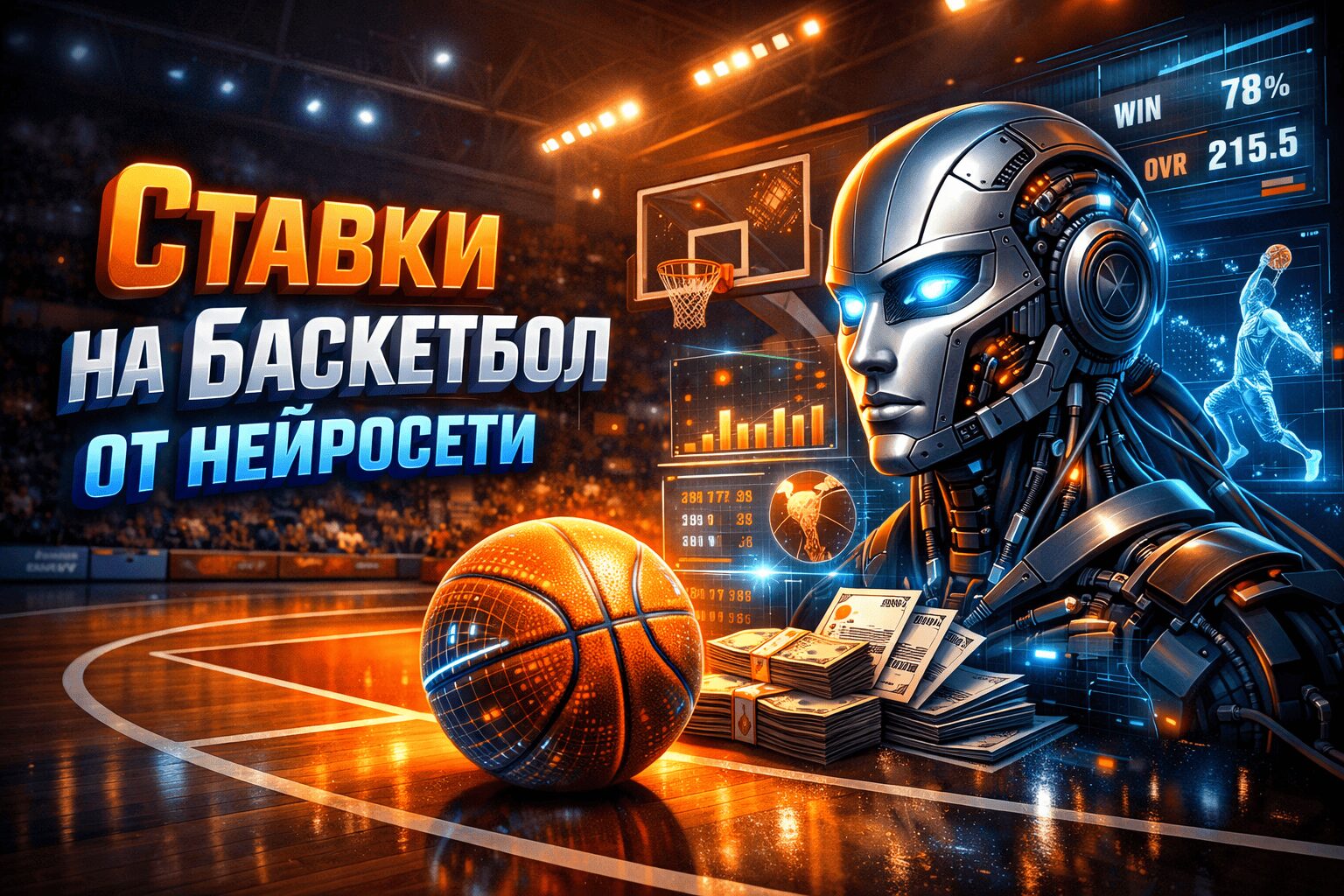 Ставки на баскетбол от нейросети