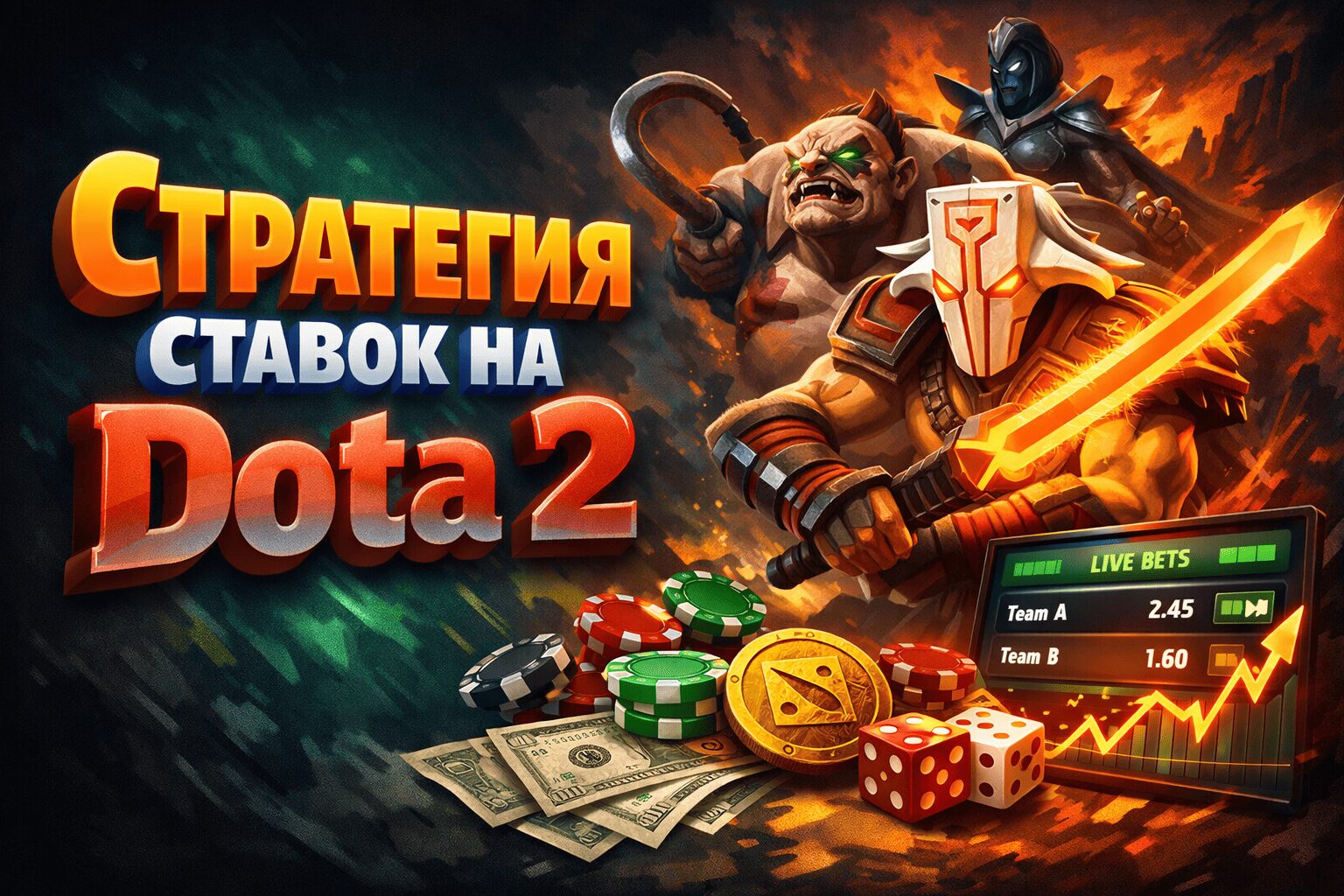 Стратегия ставок на Dota 2