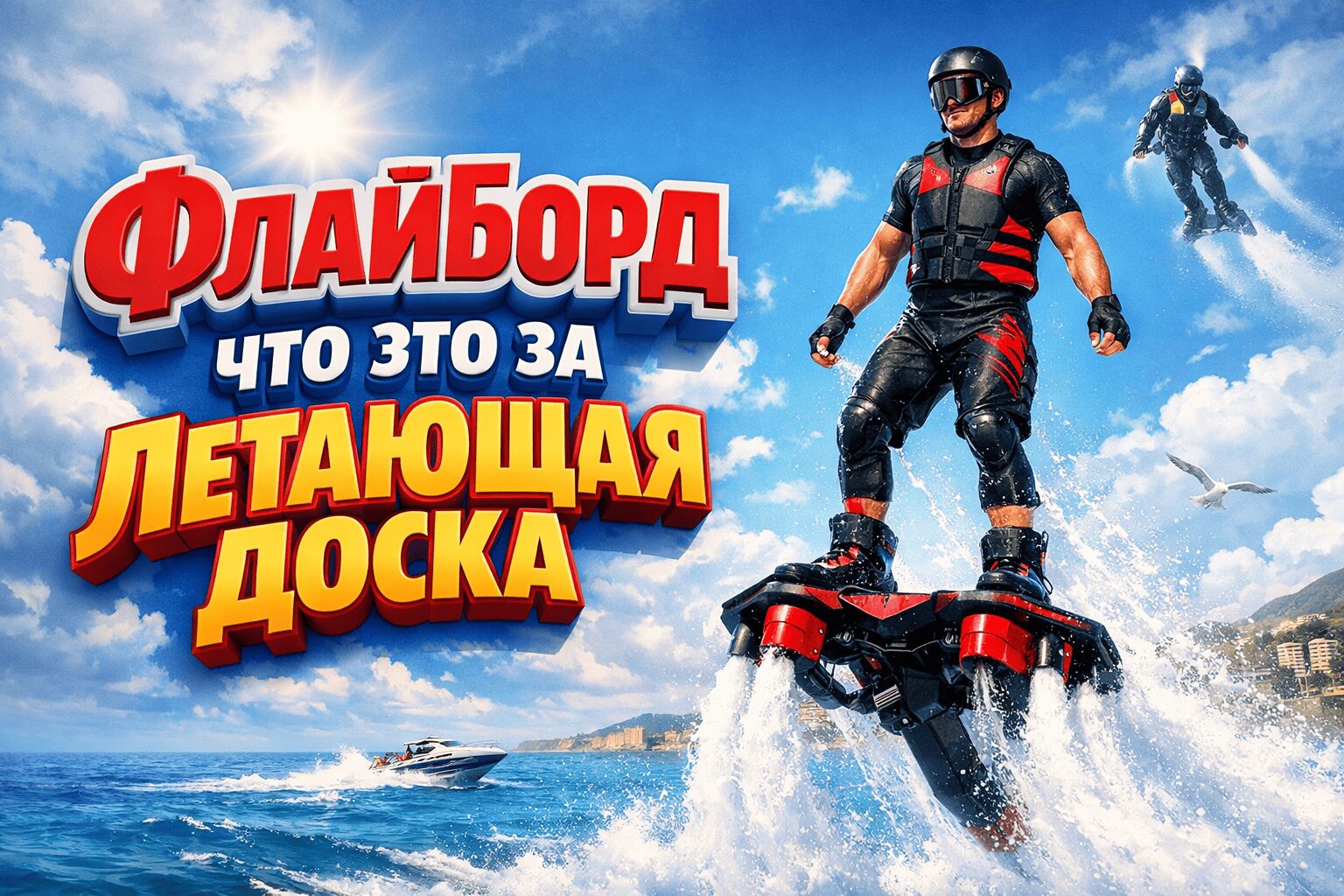 Флайборд что это за летающая доска