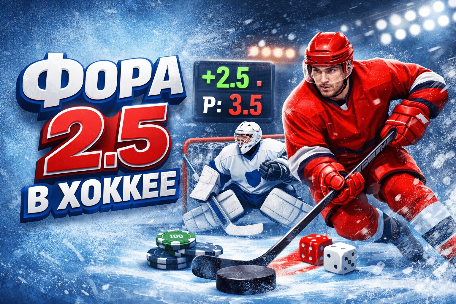 Фора 2.5 в хоккее