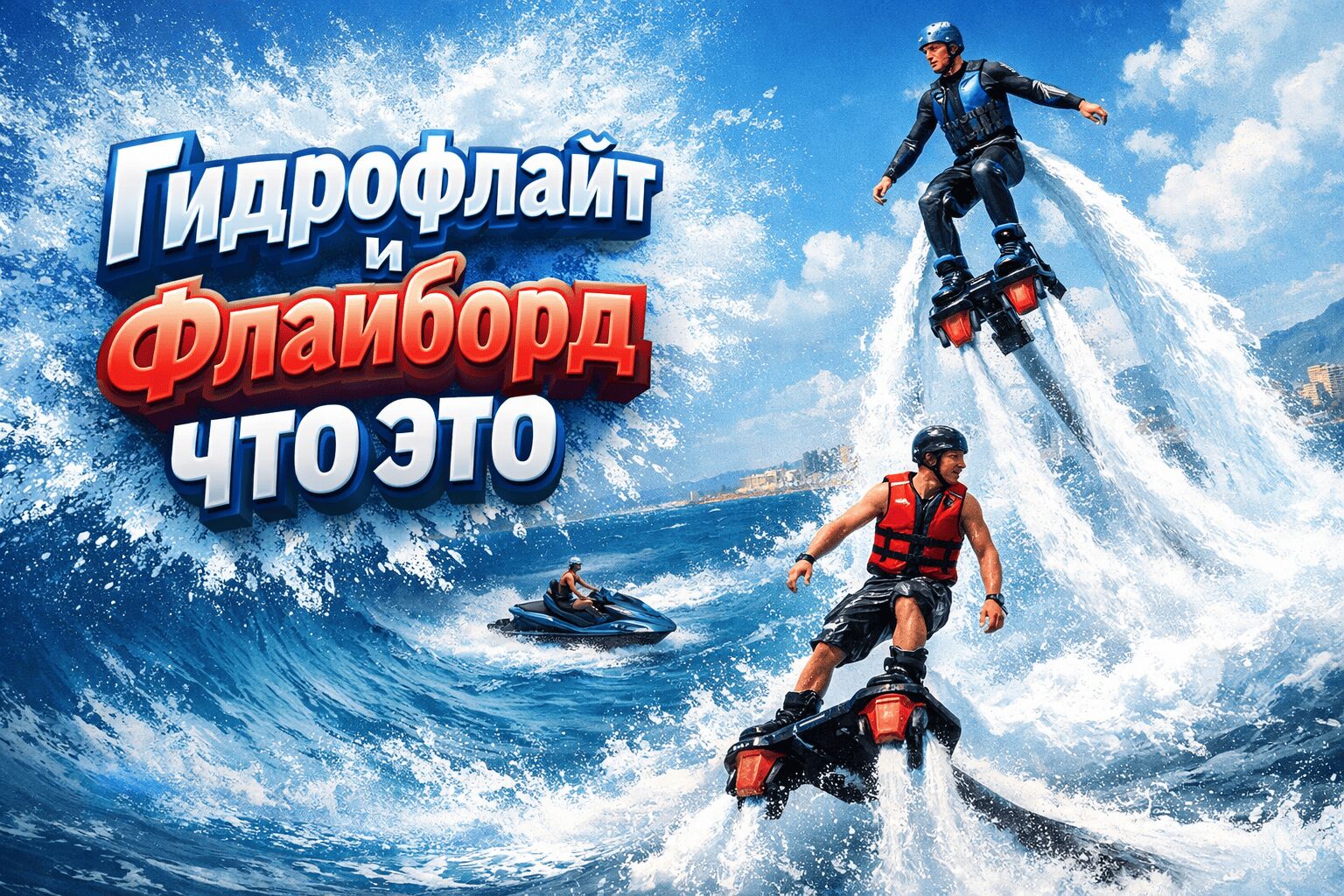 Гидрофлайт и флайборд что это