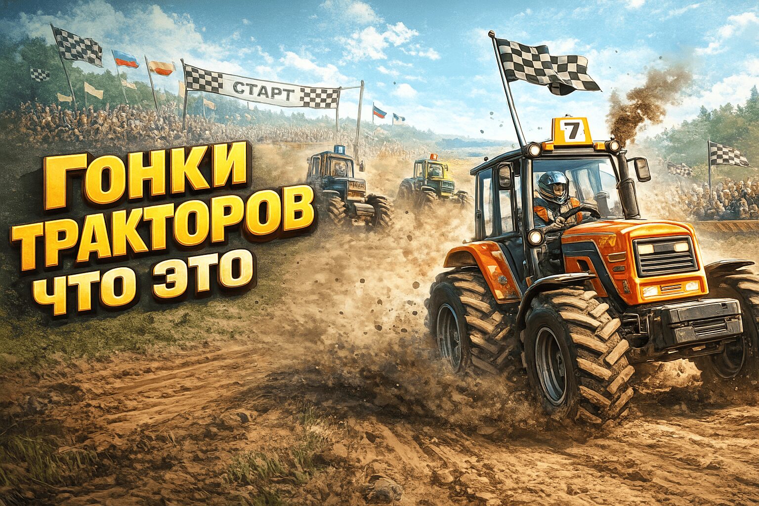 Гонки тракторов что это за спорт