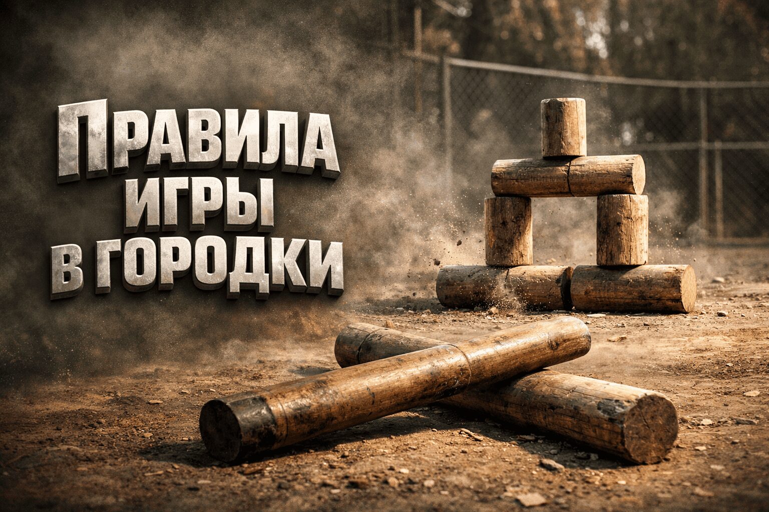 Правила игры в городки