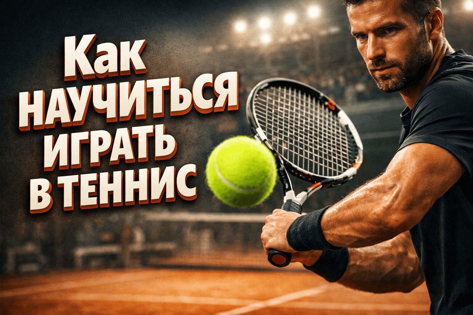 Как научиться играть в теннис