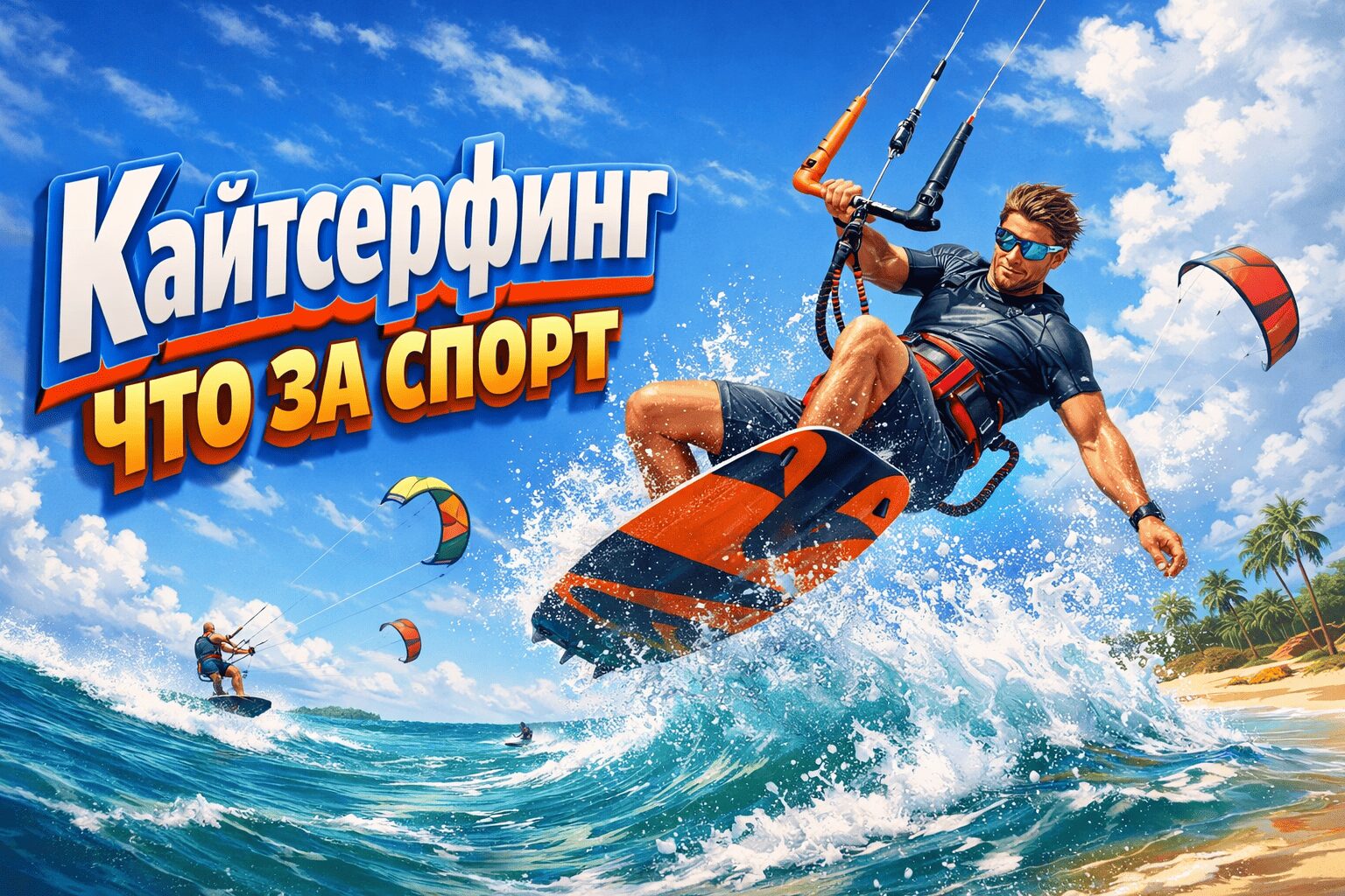 Кайтсерфинг что за спорт с «парашютом»