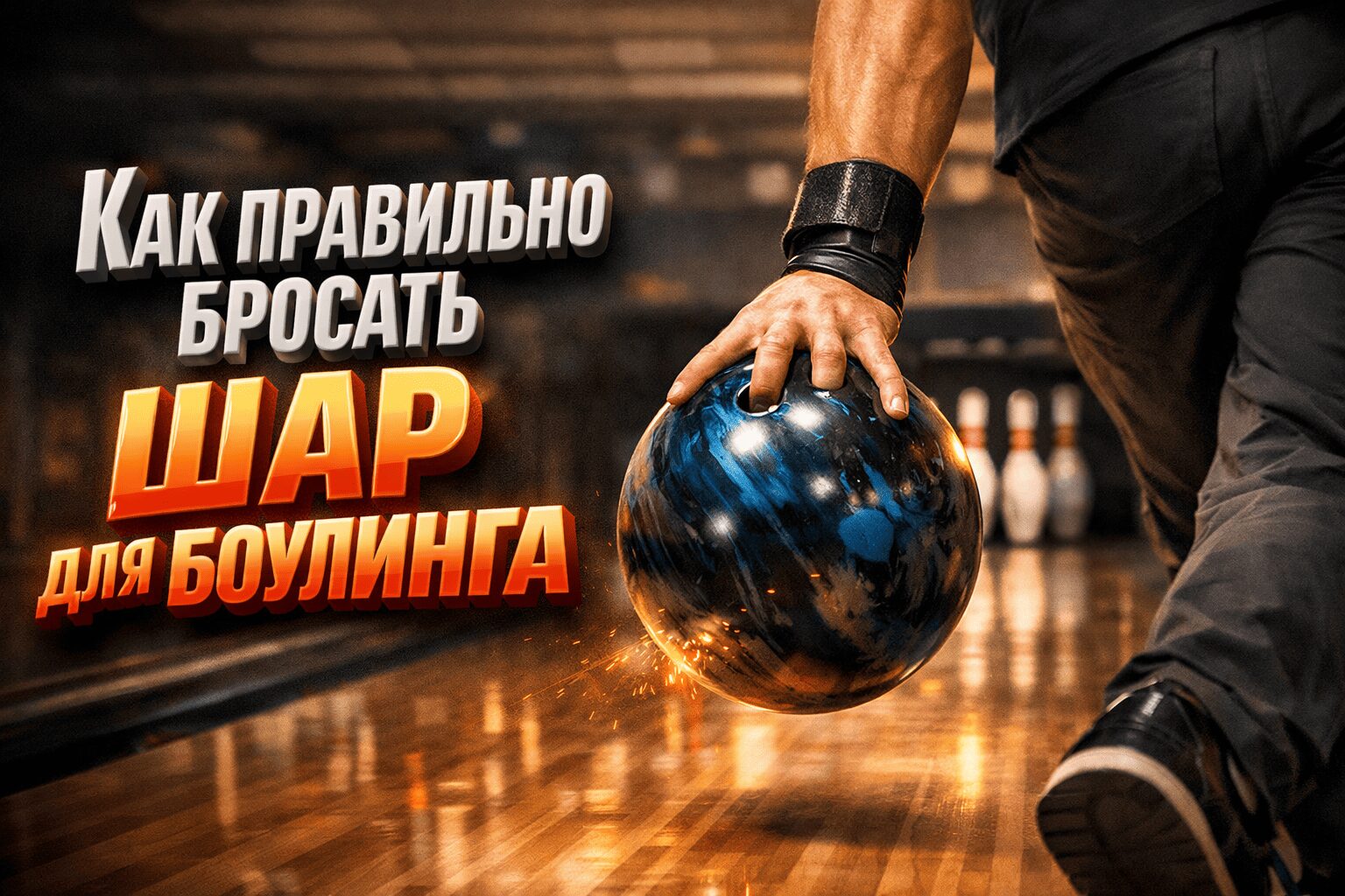 Как правильно кидать шар в боулинге