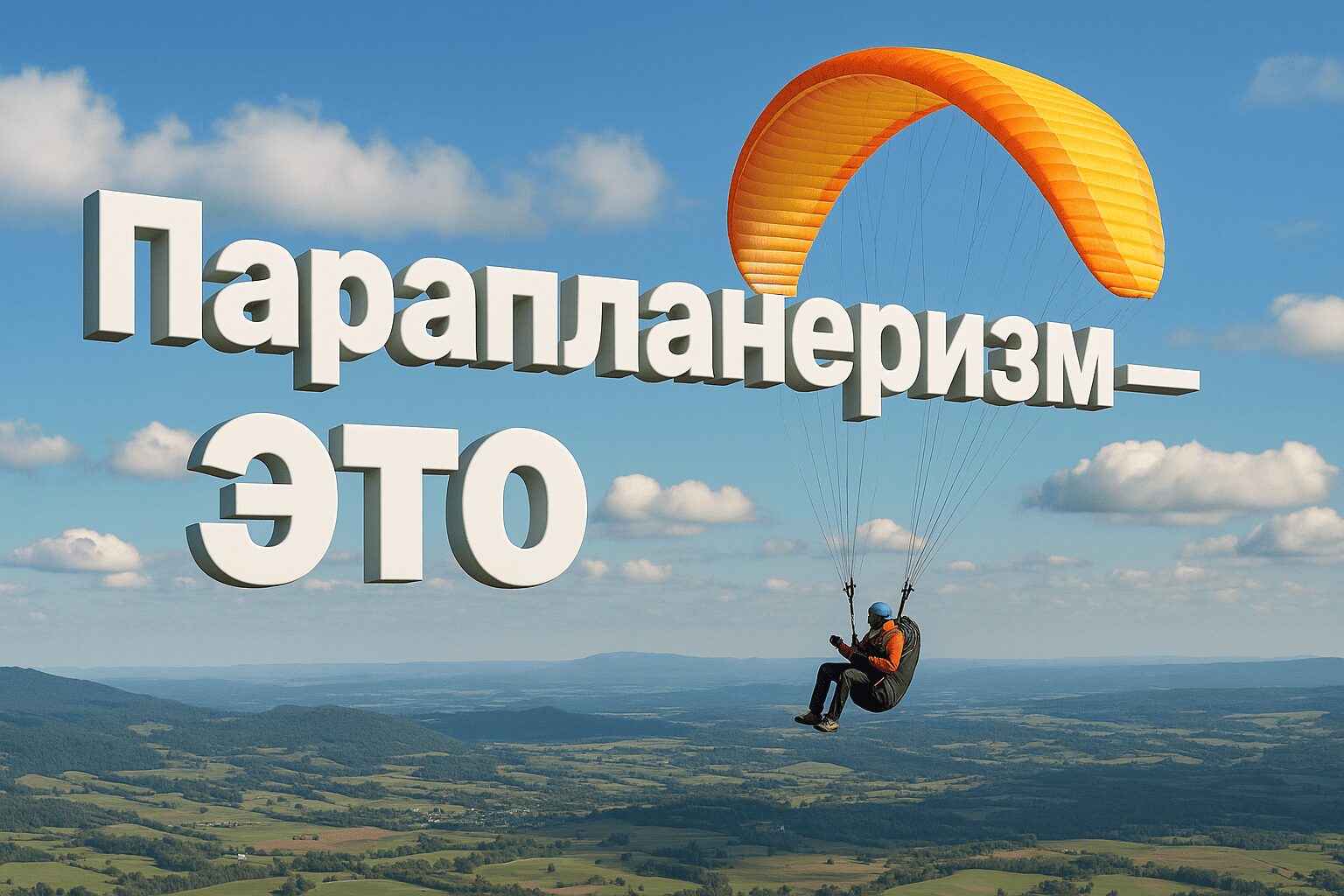 Парапланерист и парапланеризм