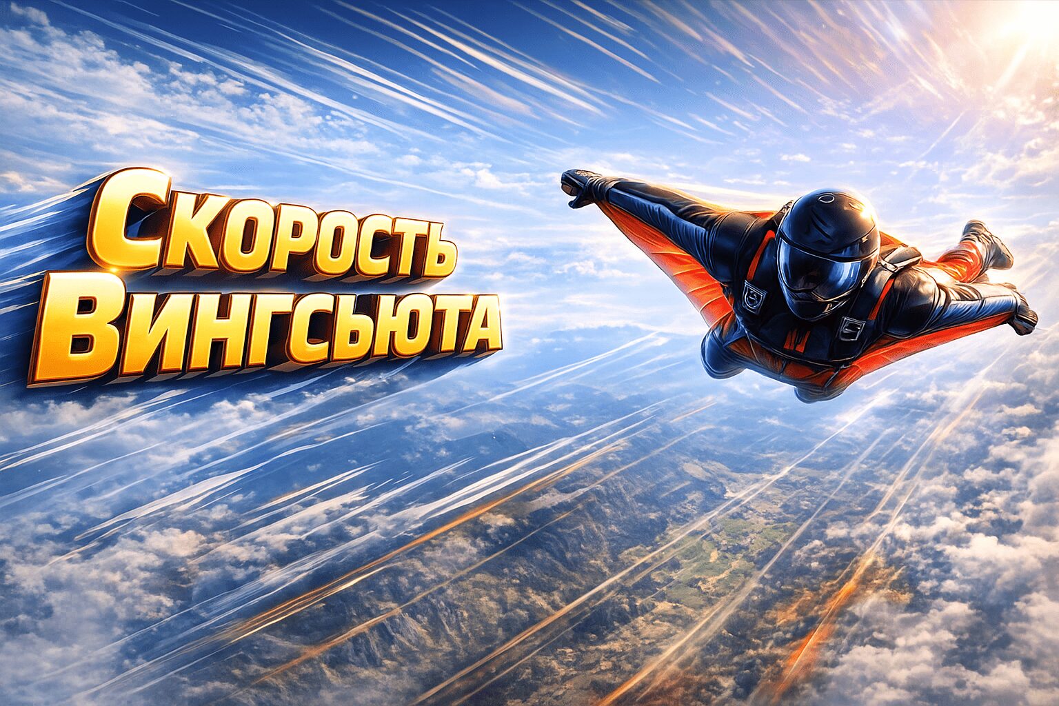 Скорость полета вингсьюта