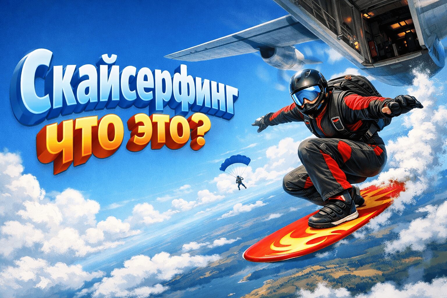 Скайсерфинг что это за вид спорта