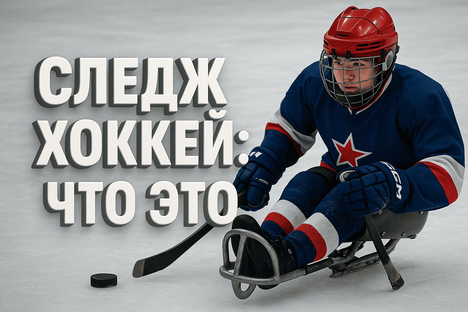 Следж хоккей: что это за хоккей на санях