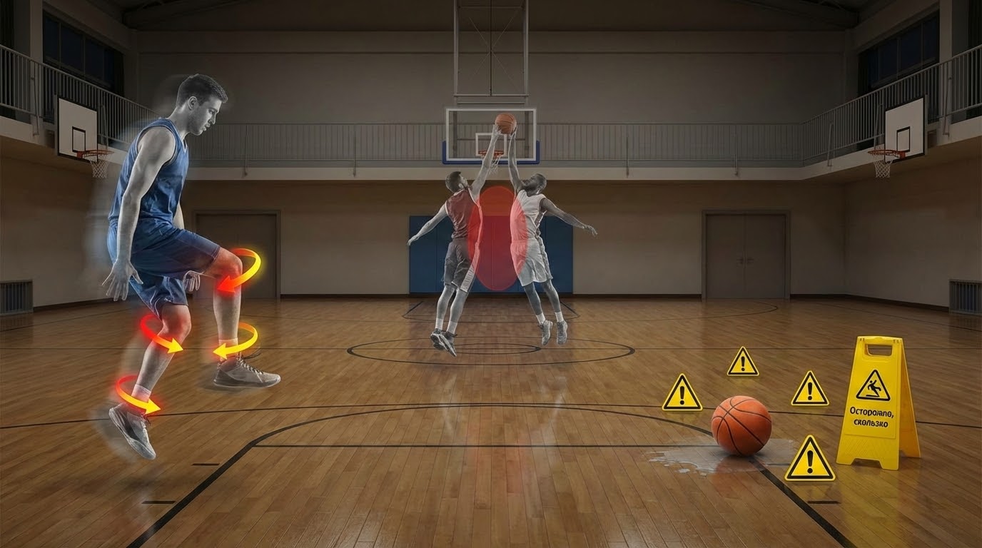 Особенности баскетбола и риски травм