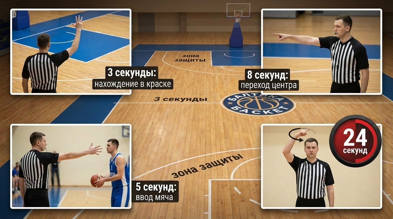 Жесты при нарушениях без фола