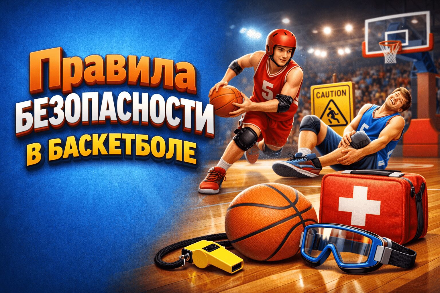 Правила безопасности в баскетболе