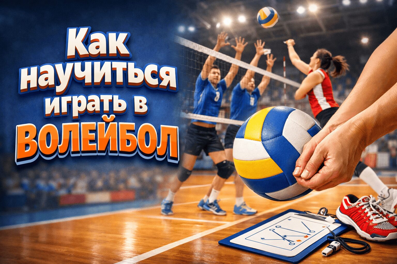 Как научиться правильно играть в волейбол