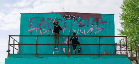 PARI признался в организации граффити против «Барселоны» в российских городах
